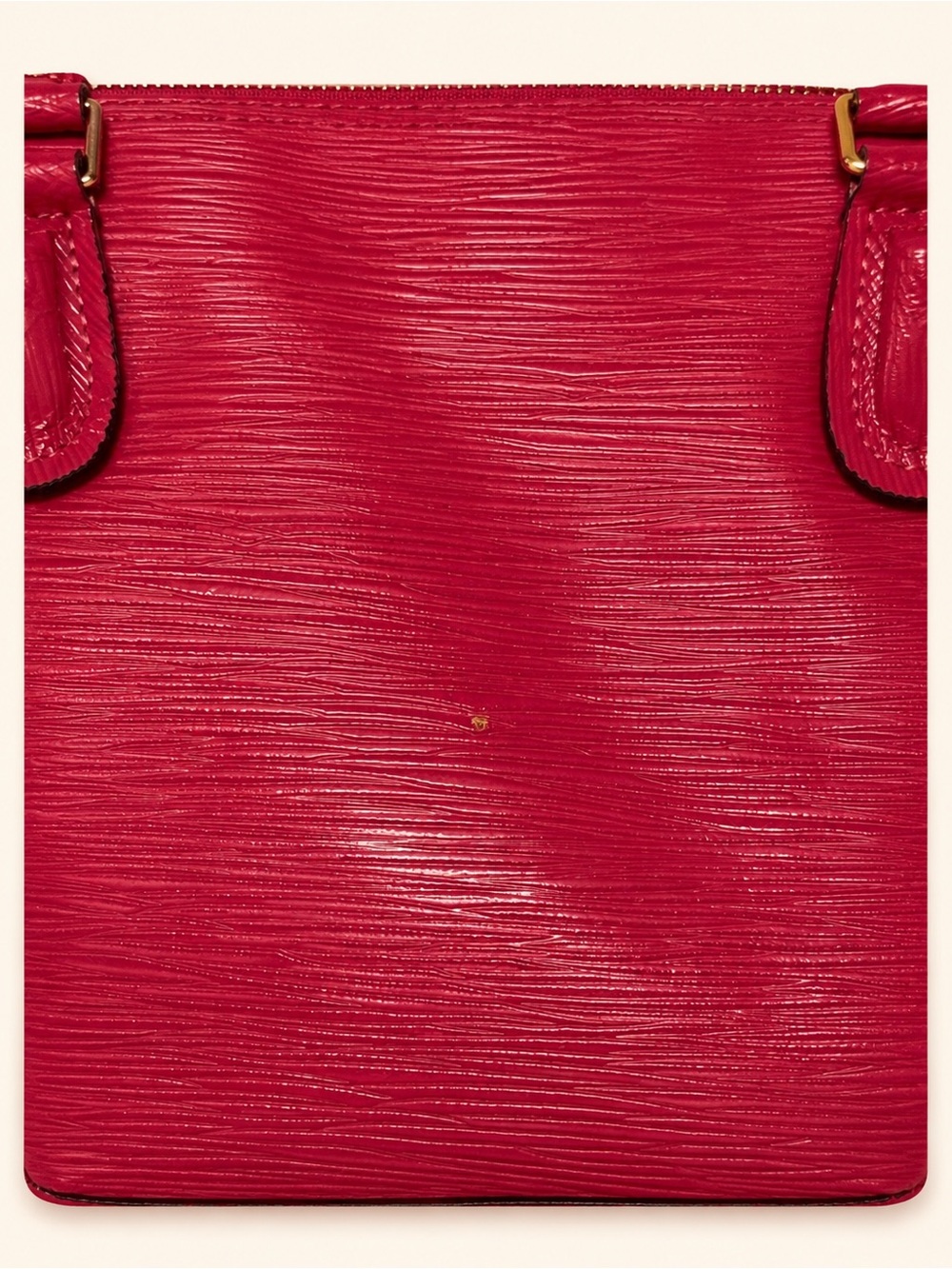 Tiffany & Fred Paris Hot Pink Patent Leather Satchel Tote Bag - Picture 11 of 11